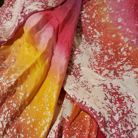 Custom made Chinese silk flow skirt - Picture 8 of 9